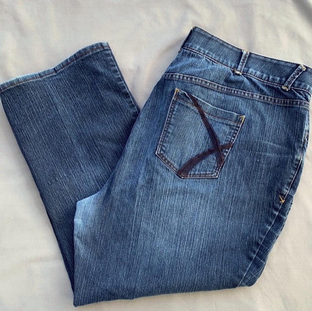 Lane Bryant Distinctly Boot Denim Jeans Size 24P